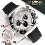 Rolex Daytona Dandong 4131 Movement OXJ29092 Grey Dial Rubber Strap Watch